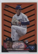 2023 Topps Update Orange & Black Foil Gavin Stone #US70 15t1