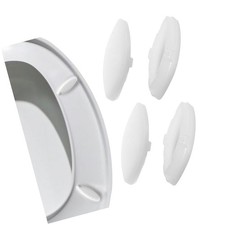 4Pcs Toilet Seat Bumpers, Rubber Toilet Seat Bumper for Kohler 1133070 123636...