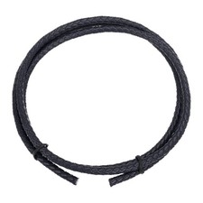 Braided Leather Cord, 6mm 1.1 Yard for Jewelry Making, Dark Blue, 1m