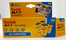 Expired Kodak 400 35mm Color Print Film 24 Exp Rolls 3 UNUSED-OPEN BOX-READ