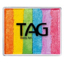 TAG Face and Body Paint - Split Cake 50g - Pearl Rainbow Delight