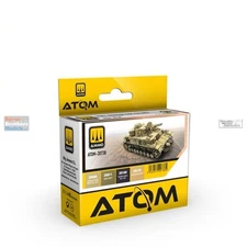 Mig Ammo #20738 ATOM Paint Set - DAK WW2  Colors Set (4)