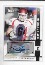 2014 SAGE Hit Auto Black Travis Swanson #A58 Auto free shipping