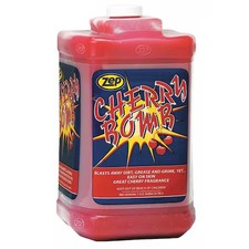 Zep 095124 Hand Cleaner, Cherry Bomb With Emollients/Grit, 1 Gal, Jug, Cherry