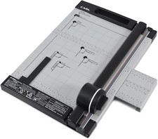 Professional Rotary Paper Cutter with Clear Window   12" Trimmer with Metal B...