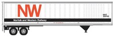 Atlas HO 20007840 - Master - 45' Pines Trailer "Norfolk Western" 250105