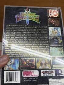 Magic Knight Rayearth Sega Saturn Complete Case and Manual CIB With Registration