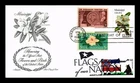 US COVER MISSISSIPPI STATE BIRD FLOWER FDC COMBO DUAL CANCEL ARTMASTER