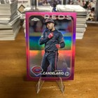 2024 Topps Chrome *Pink Refractor* #239 Jeimer Candelario MLB Cincinnati Reds