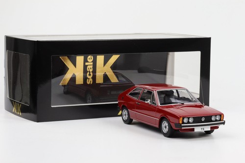 Modellino Auto Scala 1:18 KK Volkswagen VW Scirocco TS MK1 1976 Rosso Scuro