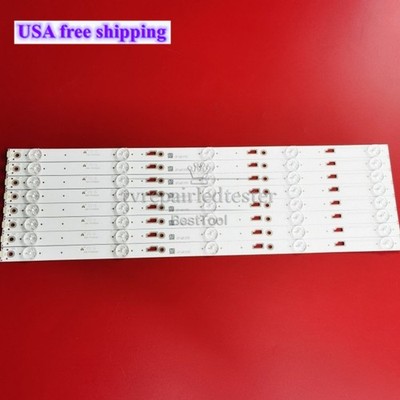 LED Strips For Thomson 49FB3103 T49D18SFS-01B 49HR332M05A0 TCL_49D1600_3030