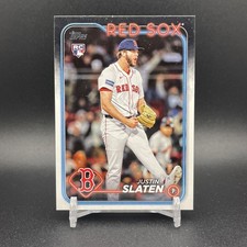 Justin Slaten 2024 Topps Update Series Baseball #US178 Boston Red Sox RC