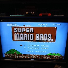 Super Mario Bros. (Nintendo NES, 1985) 5 Screw, Authentic Cartridge, Tested 