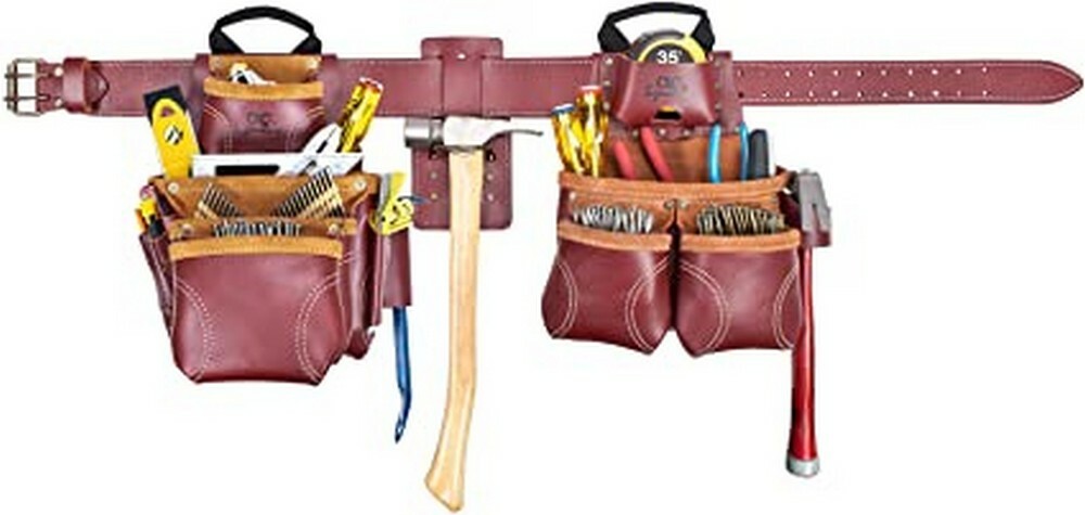 CLC 21455 Signature Elite Heavy Duty Leather Combo System, 19 Pocket