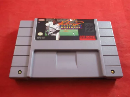 Major League Baseball Ken Griffey Jr. Super Nintendo SNES NOT FOR RESALE Demo #C