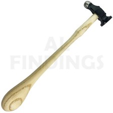 1" Chasing Hammer German Style Repouse Planishing 25mm Face Metal Tool (255)