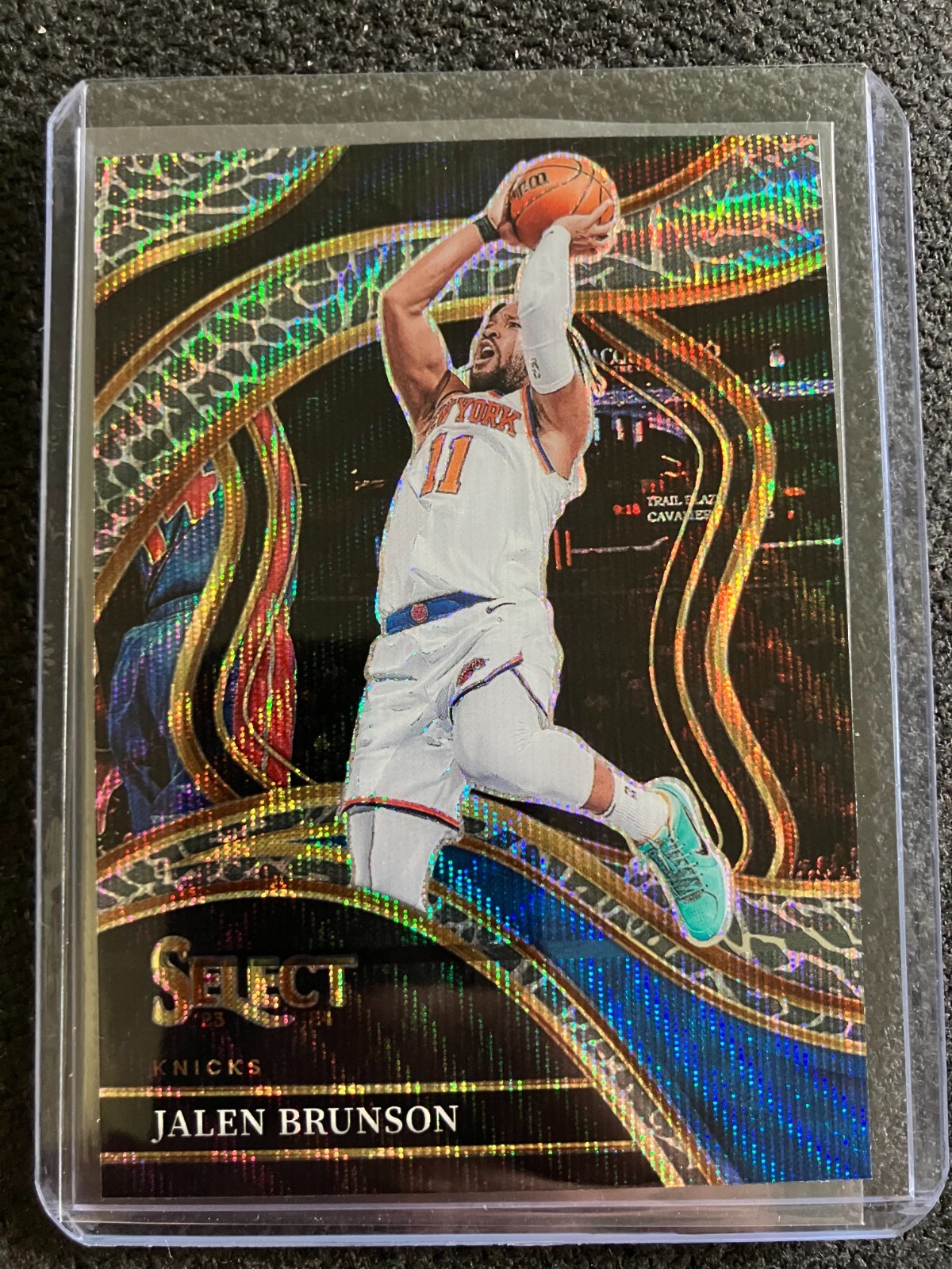 2023-24 Select #207 Jalen Brunson Elephant Prizm Courtside SSP Knicks