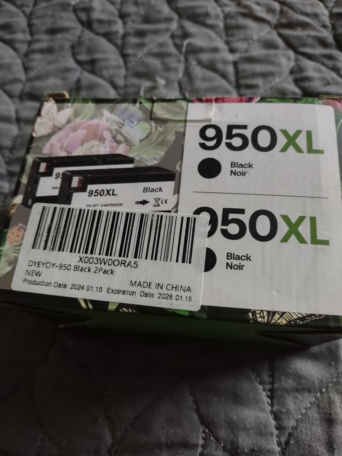 950XL Ink Cartridges  - Black - Pack of 2  New In Box-image