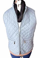 Vanheusen, Pale Blue/green, Gillette, Body Warmer, Size M - Uk14