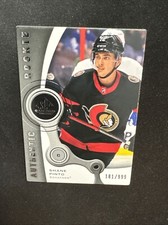 21-22 UD SP Game Used Retro Authentic Rookie R-65 Shane Pinto /999