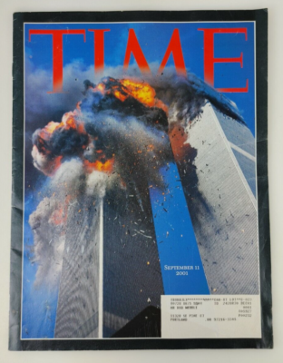 September 11 2001 Time Magazine Twin Tower World Trade Center 9/11