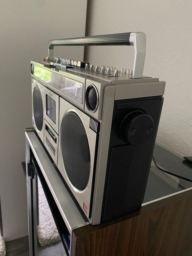 BOOMBOX SHARP GF-9090 H STEREO RADIO-TAPE RECORDER Ghettoblaster !!TOP!! - Bild 5 von 14