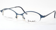 Vintage Brendel 8702 151 Teal UNIQUE RARE EYEGLASSES TITANIUM FRAME 46-18-135mm