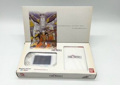 Bandai Final Fantasy II FF2 WonderSwan Color Strap Game Set Open Box NTSC-J #393