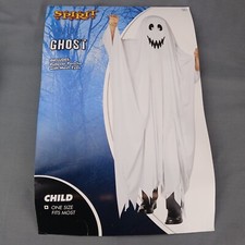 Ghost Halloween Costume 2 Peice One Size Fits Most