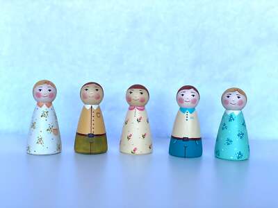 Wooden Peg Dolls Boy/Girl