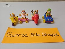1988-89 McDonald's Garfield Happy Meal Toy Complete Set of 4