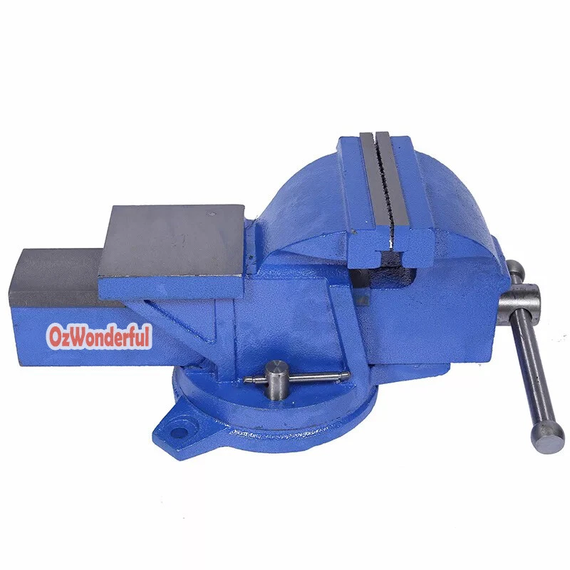 6" 150MM Bench Vice Clamp Workbench Vise Anvil Swivel Base Jaw Grip - image 2 of 3