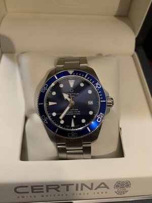 certina ds action diver 38mm