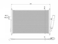 Kondensator, Mit Trockner, Easy FIT Passend FüR Isuzu D-Max 2.5D 12- NRF 350490