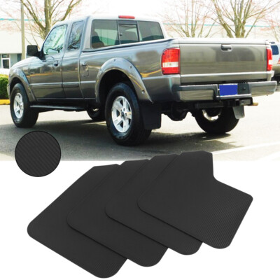 #ad 4 PCS Carbon Front amp; Rear Mud Guard Flap Mudguard Splash For Ford Ranger XLXLT $27.83