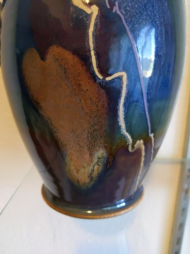 Vintage Signed Marshall Pottery Pitcher Decanter Carafe - Picture 6 of 10