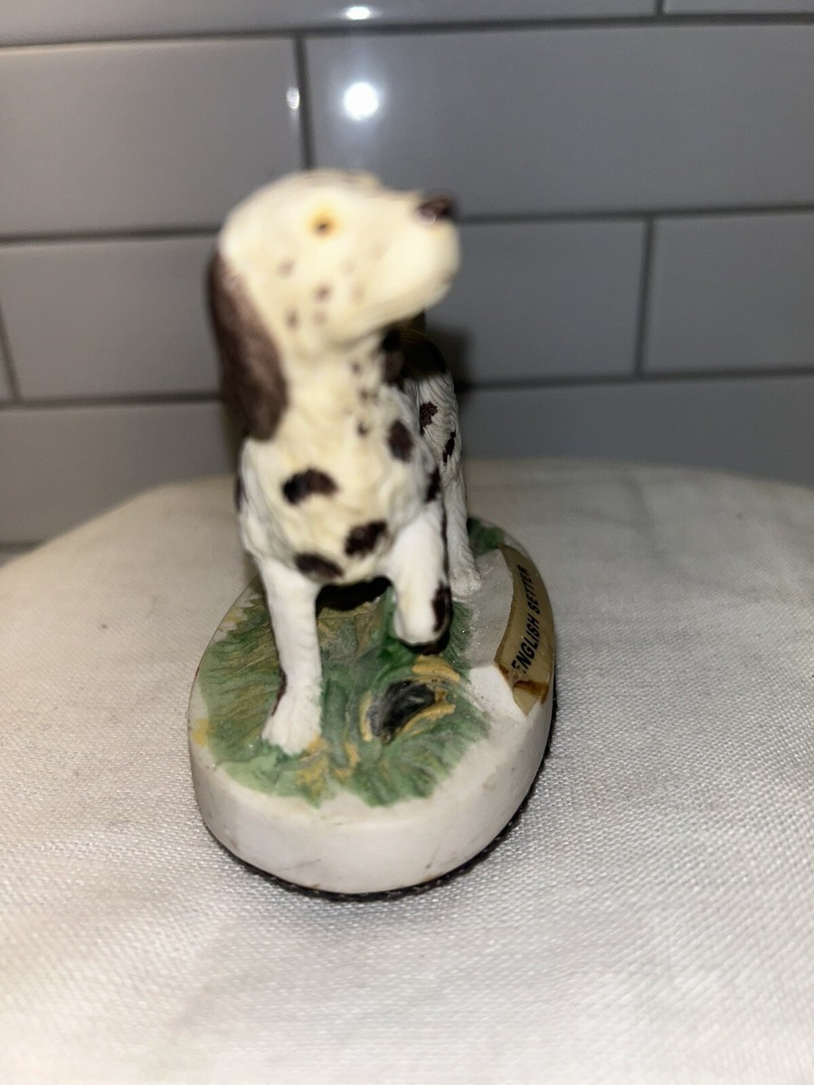 VINTAGE Hunting Sporting Dog Collectibles Figurine English Setter