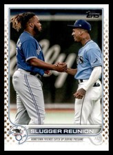 2022 Topps Slugger Reunion CC, CL #329 Tampa Bay Rays / Toronto GOLD STAR
