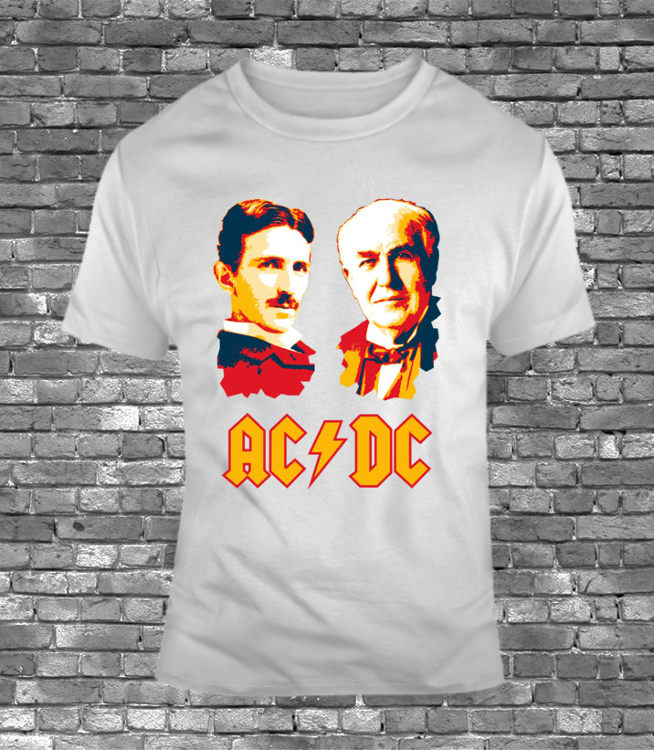 Nikola Tesla Ac Dc Shirt