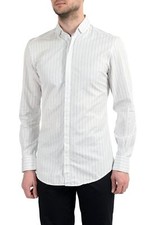 Dolce&Gabbana D&G "Slim" Men's Striped Long Sleeve Dress Shirt US 15.75 IT 40