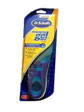 1 Pair Dr. Scholls Massaging Gel Insoles Women's Size 6-10  One package Opened 