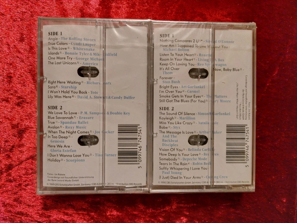Kuschel Rock 4 von BRAVO Neue Audio Kassetten, versiegelt, - Bild 2 von 2