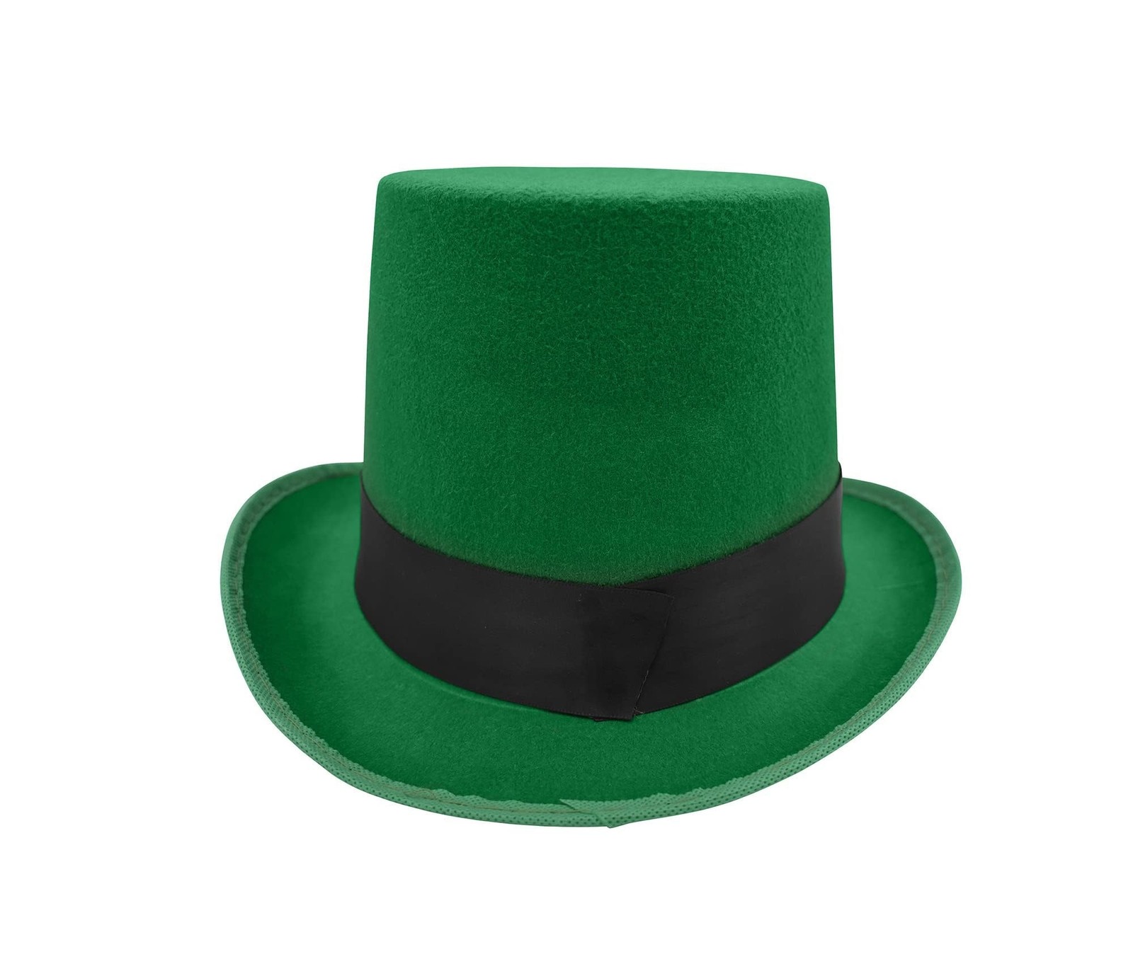 Nicky Bigs Novelties Deluxe St. Patrick’s Day Green Leprechaun Top Hat Tal