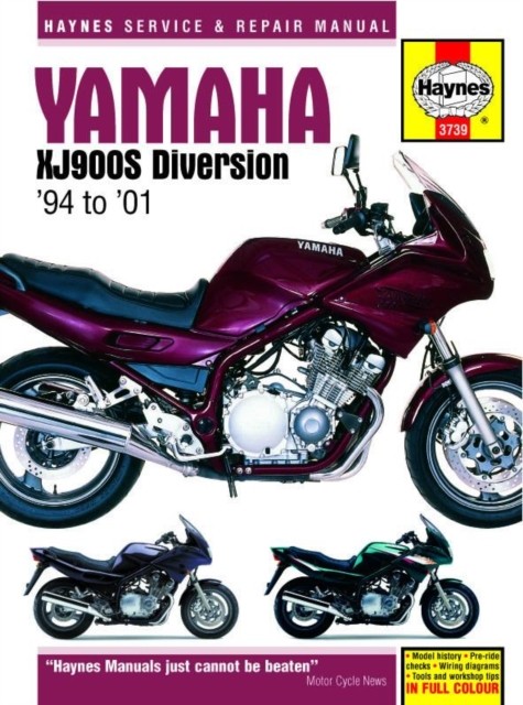 Yamaha XJ900S Diversion (94 – 01) Haynes Repair Manual Haynes Paperback