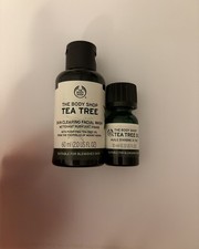 The Body Shop Pure Tea Tree Oil & Face Wash- targeted for oily / blemished skin