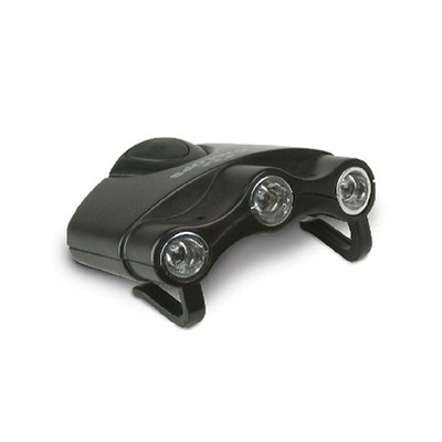 Cyclops Orion Hat Clip Light w/ 3 Lights - Black