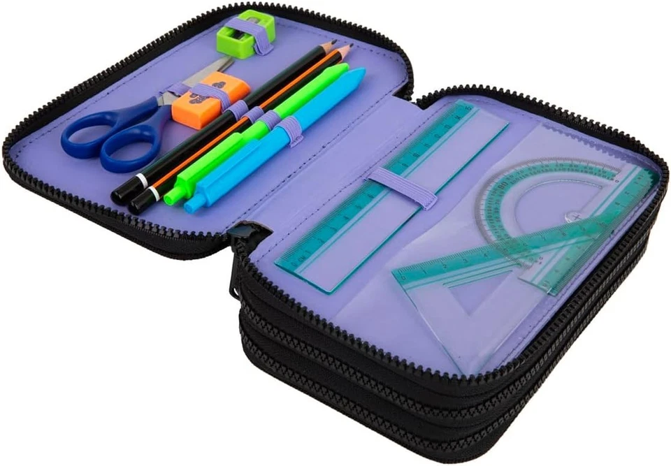 CoolPack Federmappe XXL 3-Fach gefüllt 44-tlg Mood Mäppchen für Mädchen - Bild 4 von 4