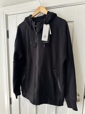 Image of C.P. Company Black Goggle Hoodie Full Zip Size Mens L Authentic 16CMSS082A - NEW