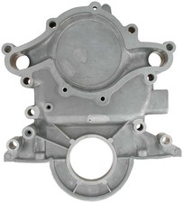 Allstar Timing Cover - 1 Piece - Aluminum - Natural - Small Block Ford - Each