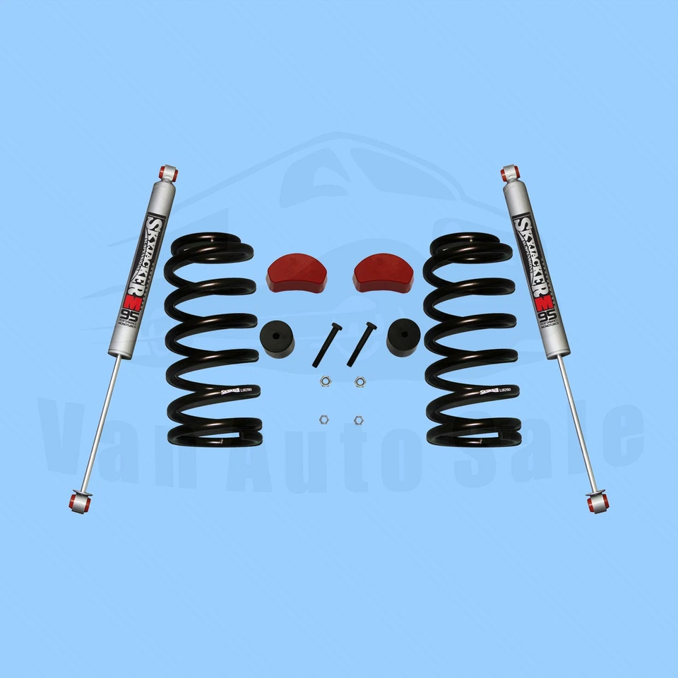 Kit de elevación de suspensión de 2,5" con amortiguadores M95 Skyjacker para Jeep Liberty 2002-2007 Foto 2 de 3